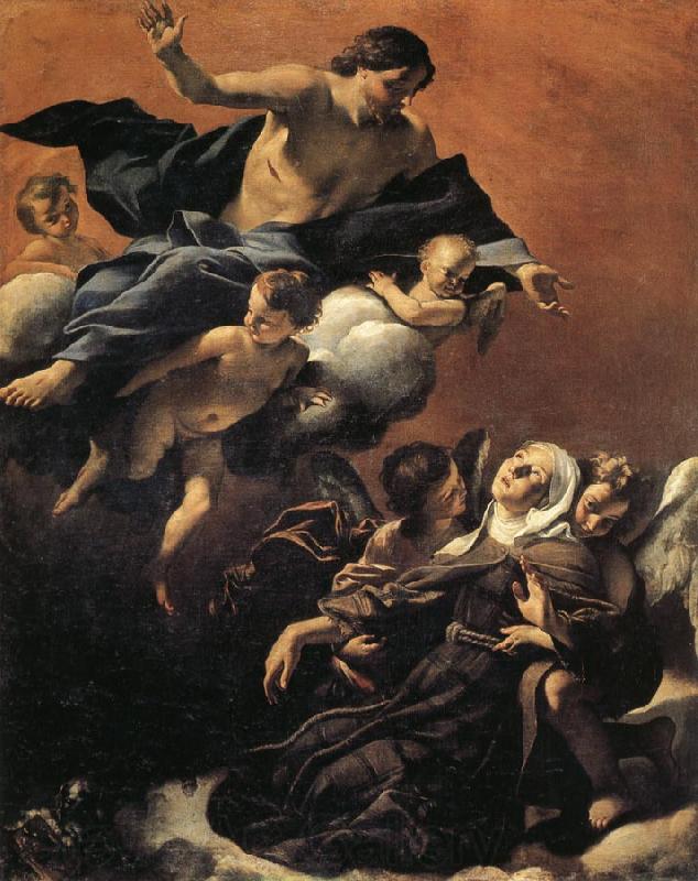 LANFRANCO, Giovanni The Ecstasy of St.Margaret of Cortona Germany oil painting art
